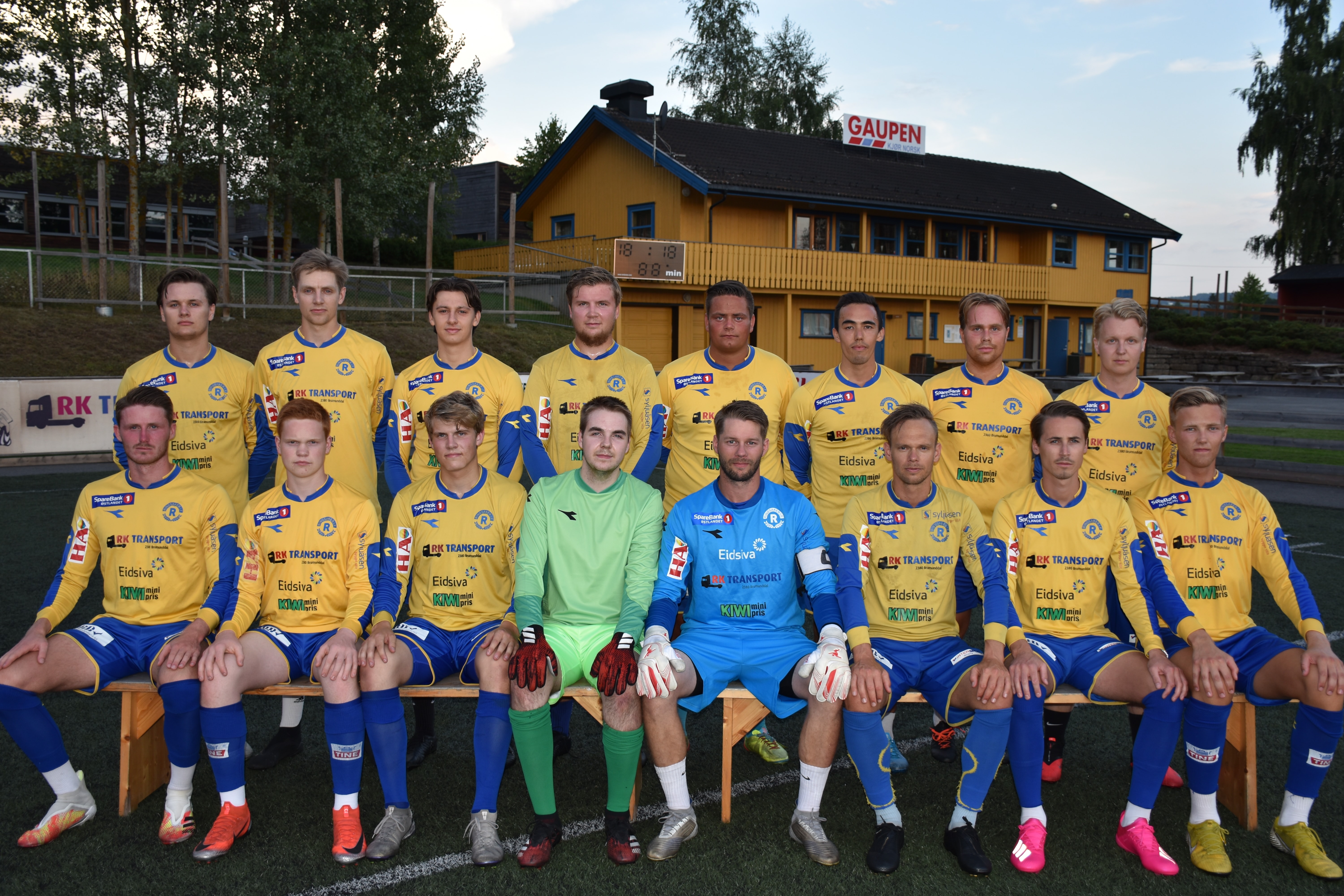 A-laget minnes Fredrik